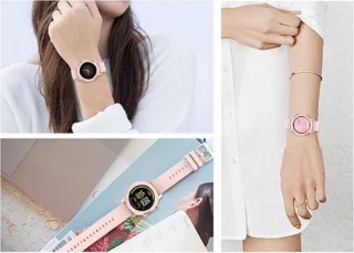Belesy LOVE Smartwatch Milanees Staal Zilver