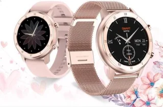 Belesy LOVE Smartwatch Milanees Staal Zilver