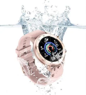 Belesy LOVE Smartwatch Milanees Staal Zilver