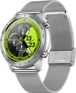 Belesy MALIBU Smartwatch Zilver Staal