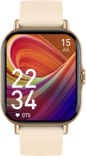 Belesy Meander Smartwatch Unisex Goud Siliconen 1.78 inch
