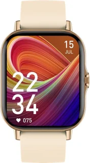 Belesy Meander Smartwatch Unisex Goud Siliconen 1.78 inch