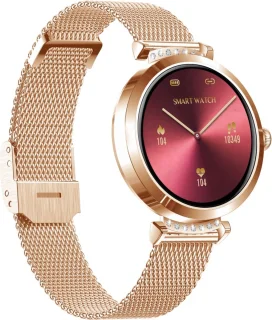 Belesy New Jersey Smartwatch Milanees Roségoud