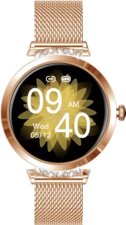 Belesy New Jersey Smartwatch Milanees Roségoud