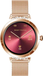 Belesy New Jersey Smartwatch Milanees Roségoud