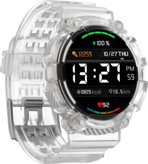 Belesy NUMBER 2 Smartwatch Zilver Siliconen