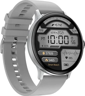 Belesy NUMBER 2 Smartwatch Zilver Siliconen