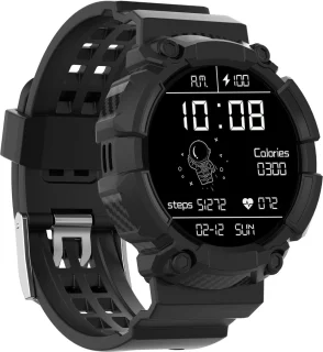 Belesy NUMBER 2 Smartwatch Zwart
