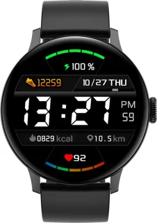 Belesy NUMBER 2 Smartwatch Zwart