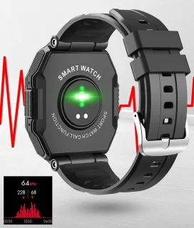 Belesy OCTA Smartwatch Zwart 1.54 inch