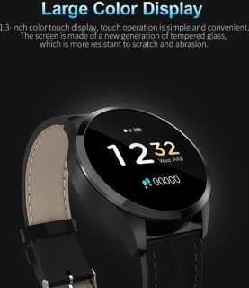 Belesy Q9 2021 Smartwatch Milanees Staal Zilver