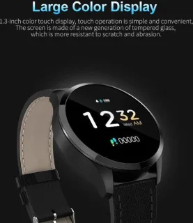Belesy Q9 2021 Smartwatch Milanees Staal Zilver