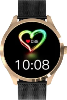 Belesy Q9 Pro Smartwatch Goud Zwart Staal