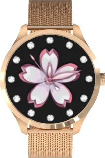 Belesy Q9 Pro Smartwatch Unisex Goud Staal 1.28 inch