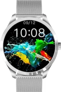 Belesy Q9 Pro Smartwatch Zilver Staal 1.28 inch