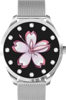 Belesy Q9 Pro Smartwatch Zilver Staal 1.28 inch