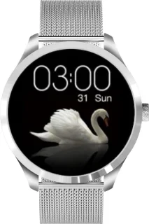 Belesy Q9 Pro Smartwatch Zilver Staal 1.28 inch