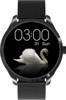 Belesy Q9 Pro Smartwatch Zwart Staal 1.28 inch