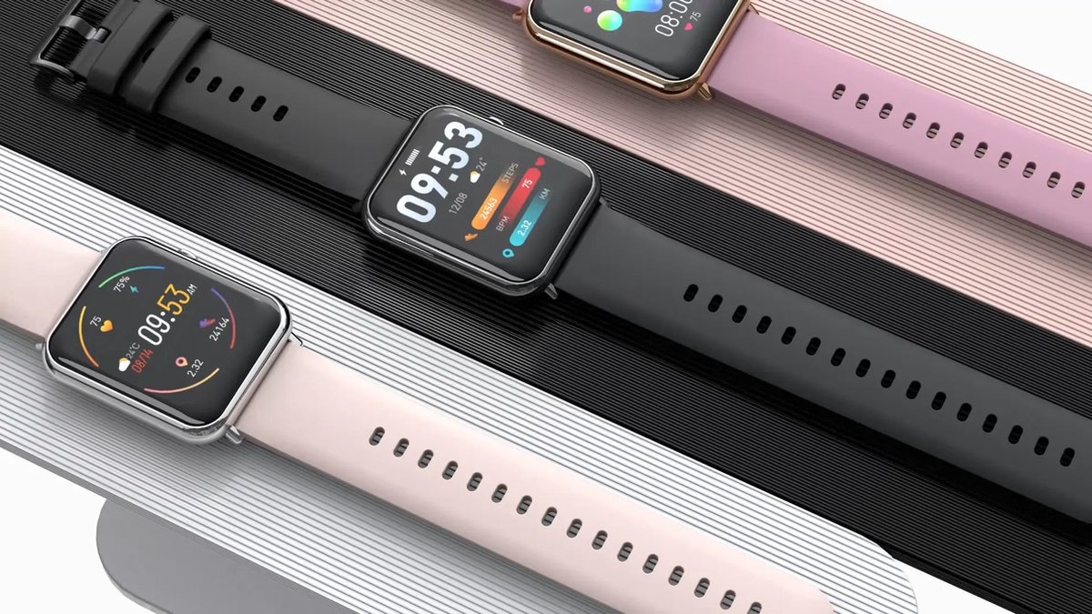 Belesy QUOTE Smartwatch Paars Goud 1.69 inch