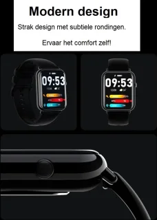 Belesy QUOTE Smartwatch Paars Goud 1.69 inch