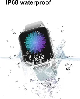 Belesy Retina X Smartwatch Zwart Siliconen 1.78 inch