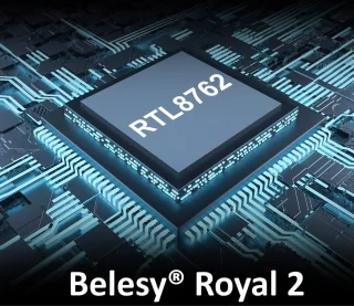 Belesy ROYAL 2 Smartwatch Goud Leer