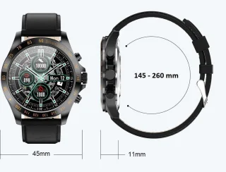 Belesy ROYAL 2 Smartwatch Goud Leer
