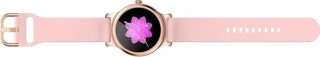 Belesy SMART smartwatch dames en heren goud roze siliconen