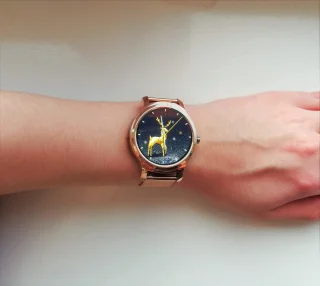 Belesy SMART Smartwatch Goud Staal 1.3 inch