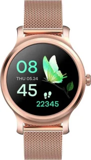 Belesy SMART Smartwatch Goud Staal 1.3 inch