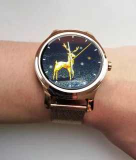 Belesy SMART Smartwatch Roségoud Staal 1.3 inch
