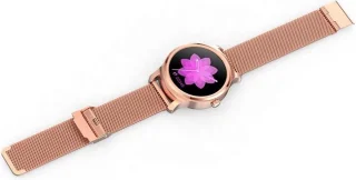 Belesy SMART Smartwatch Roségoud Staal 1.3 inch