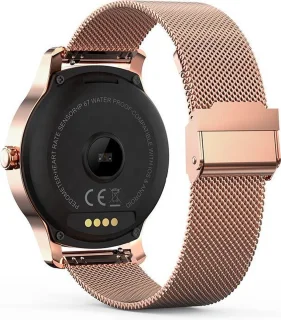 Belesy SMART Smartwatch Roségoud Staal 1.3 inch
