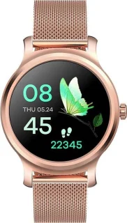 Belesy SMART Smartwatch Roségoud Staal