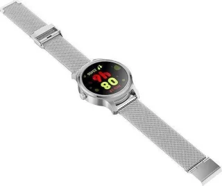 Belesy SMART Smartwatch Zilver Staal 1.3 inch