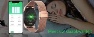 Belesy SMART Smartwatch Zilver Staal 1.3 inch