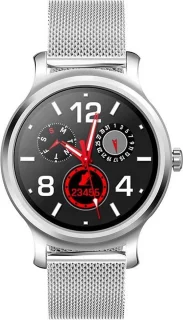 Belesy SMART Smartwatch Zilver Staal 1.3 inch