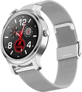 Belesy SMART Smartwatch Zilver Staal 1.3 inch