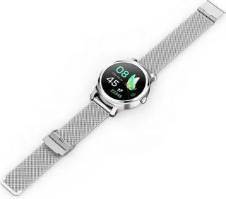 Belesy SMART Smartwatch Zilver Staal 1.3 inch