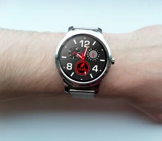 Belesy SMART Smartwatch Zilver Staal 1.3 inch