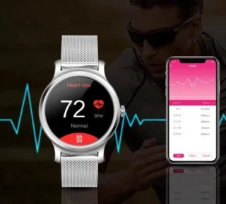 Belesy SMART Smartwatch Zilver Staal 1.3 inch