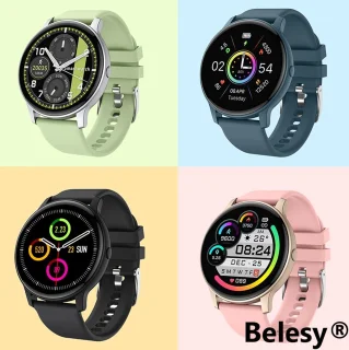 Belesy SUAVE Smartwatch Zwart Silicone