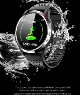 Belesy Tachy Smartwatch Unisex Zilver Blauw Siliconen 1.3 inch