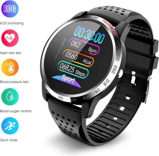 Belesy Tachy Smartwatch Unisex Zilver Blauw Siliconen 1.3 inch