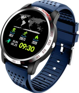 Belesy Tachy Smartwatch Unisex Zilver Blauw Siliconen 1.3 inch