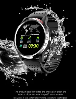 Belesy Tachy Smartwatch Unisex Zilver Blauw Siliconen 1.3 inch