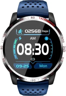 Belesy Tachy Smartwatch Unisex Zilver Blauw Siliconen 1.3 inch
