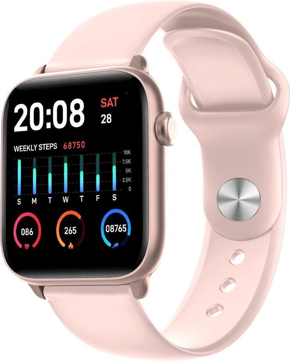 Belesy Thermo Pro Smartwatch Roze
