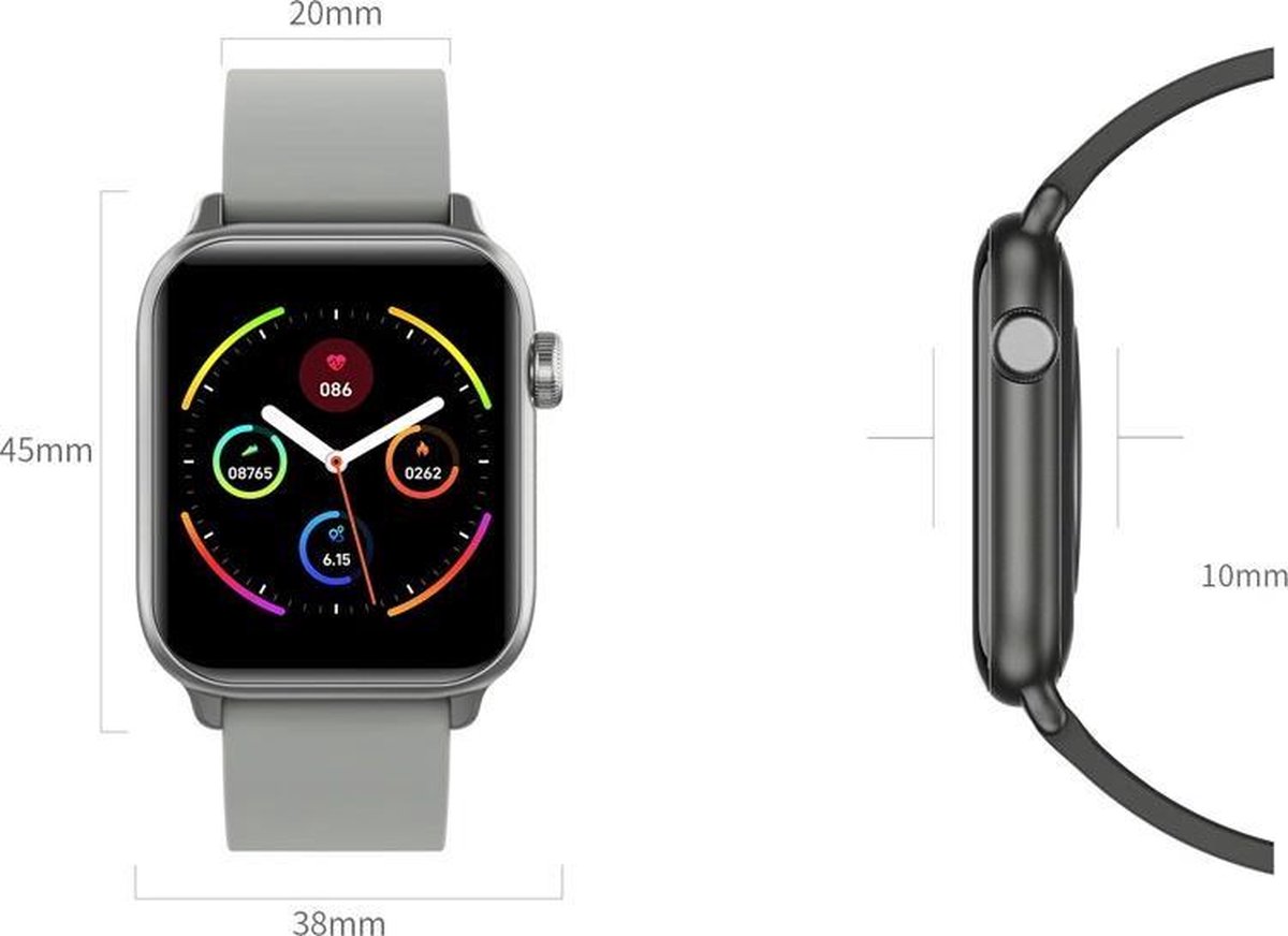 Belesy Thermo Pro Smartwatch Roze