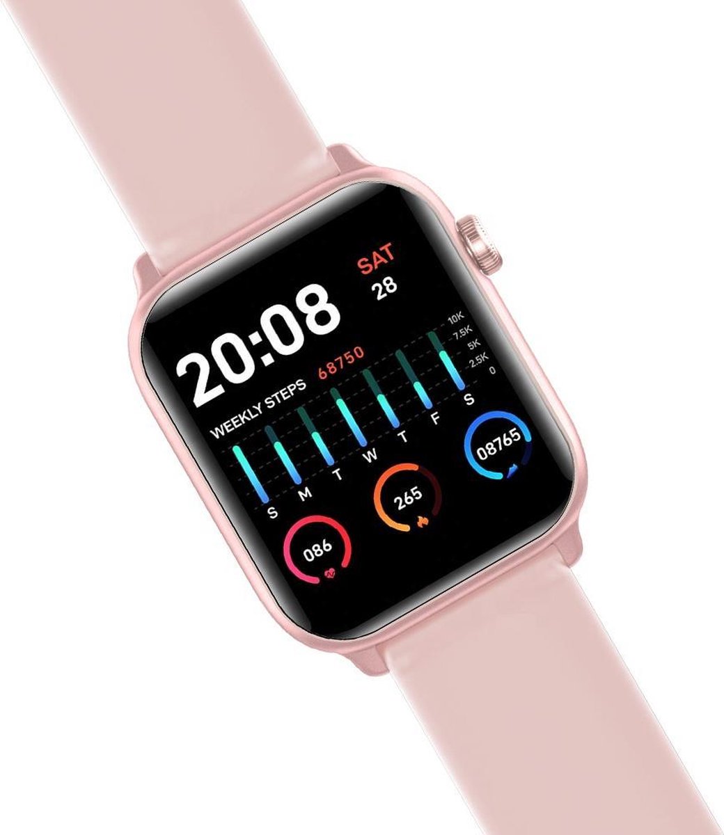 Belesy Thermo Pro Smartwatch Roze